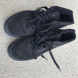 Black high top Vans! New style